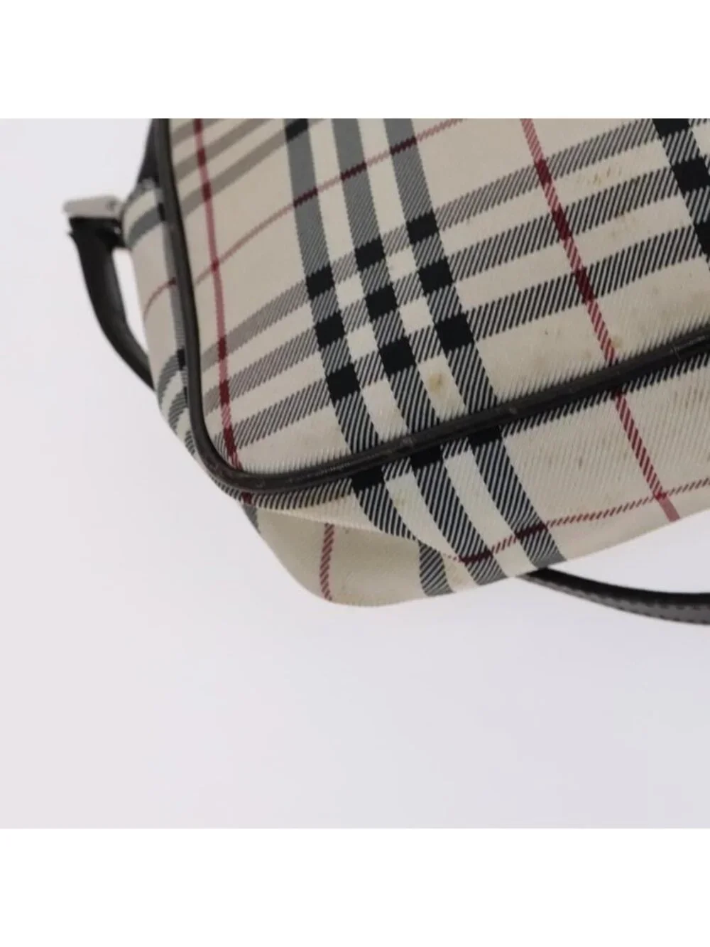 Authentic BURBERRY Nova Check Shoulder Bag Canvas Beige - Picture 16 of 16